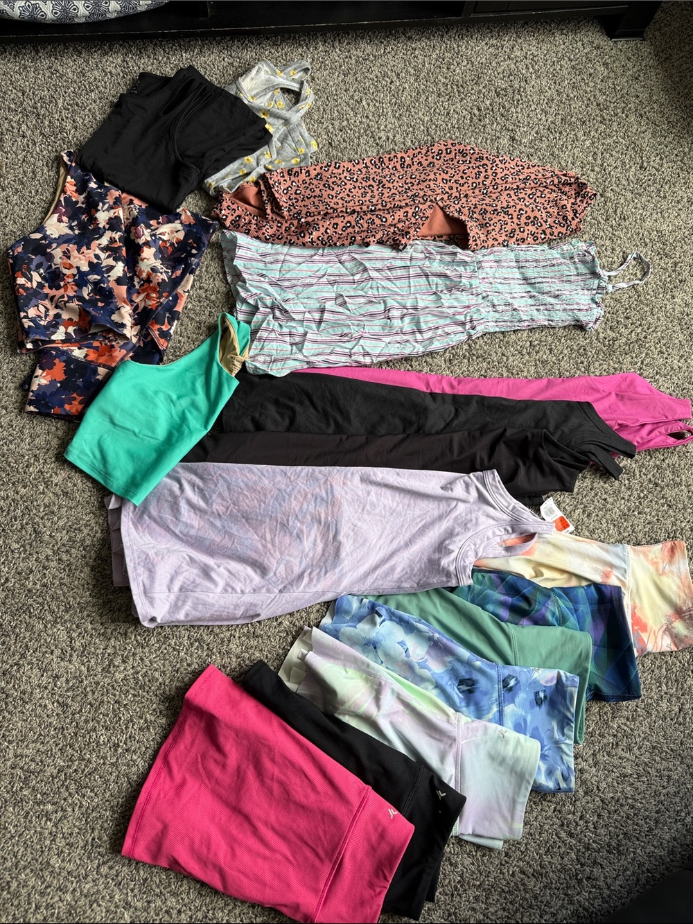 Mixed Women's Activewear & Casual Tops - Assorted Colors